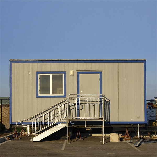 some mobile office trailer rentals can be equipped with restroom facilities for added convenience